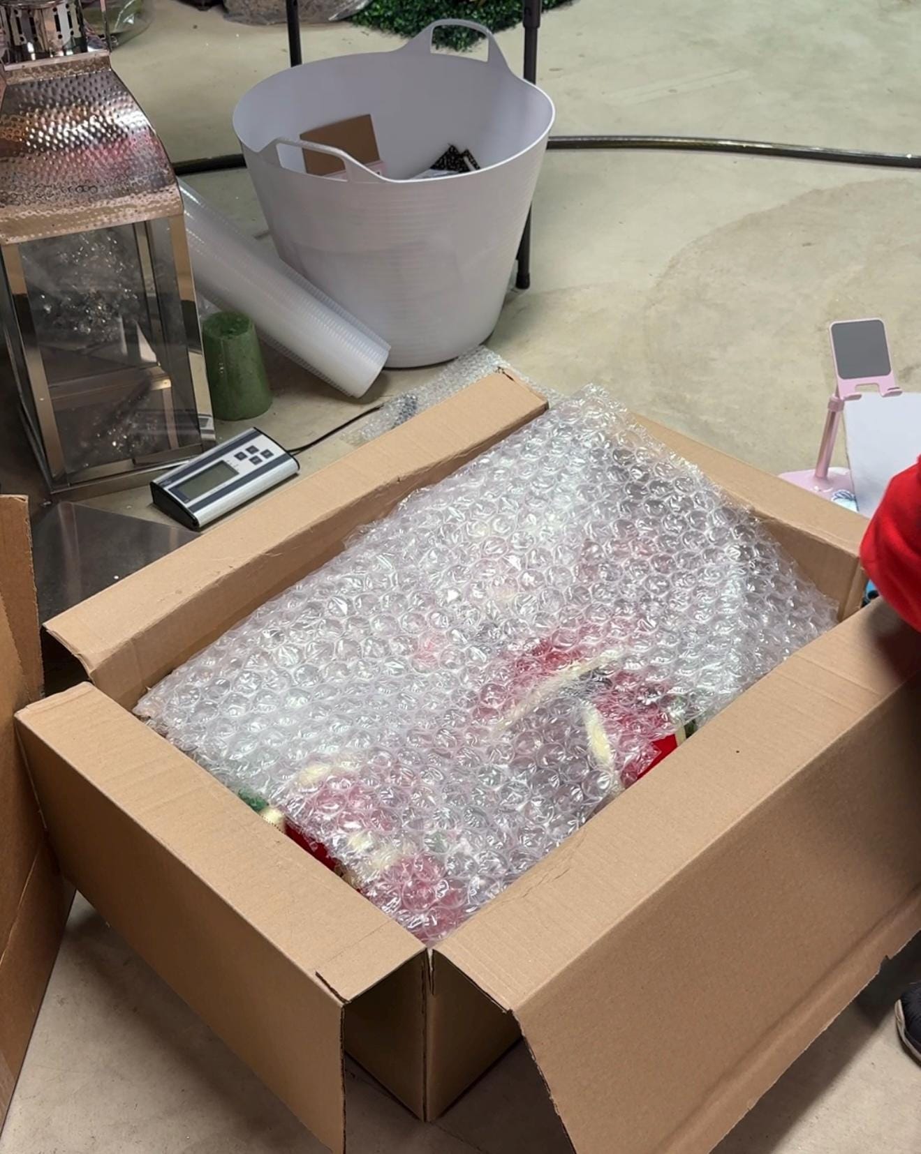 Buffalo Plaid Christmas Bow, Red Black Check, Farmhouse Wreath Decor